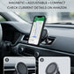 Magnetic Car Phone Holder Hanging Screen Car 360 Degree Rotating Metal Aluminum Alloy
